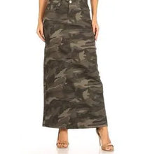 Load image into Gallery viewer, Be-girl camo skirt
