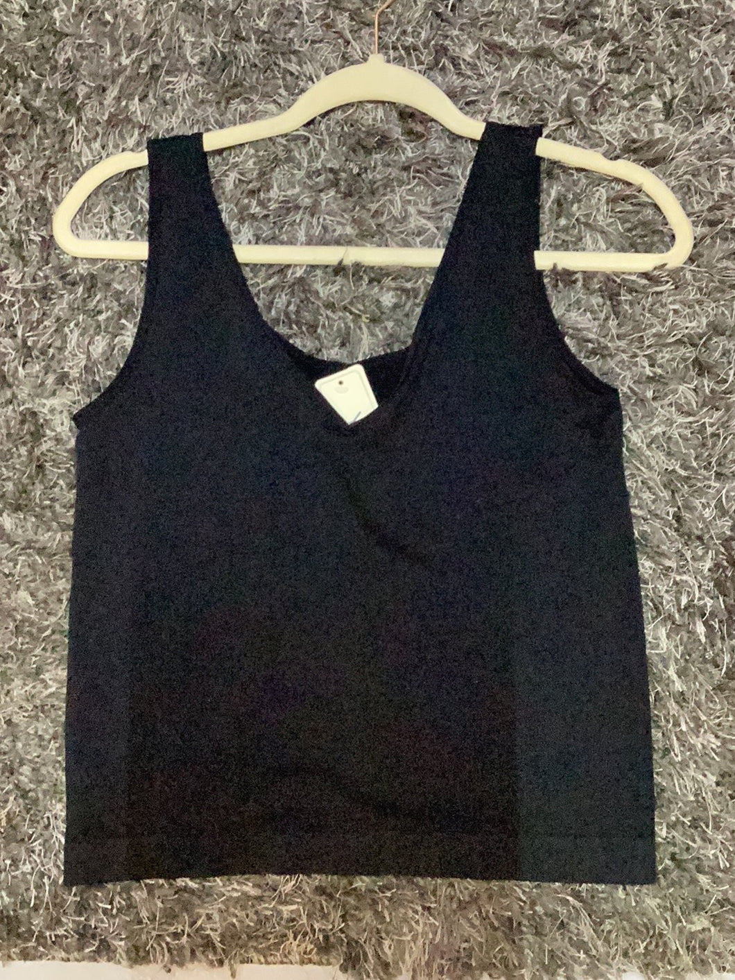 Cropped yelete tank