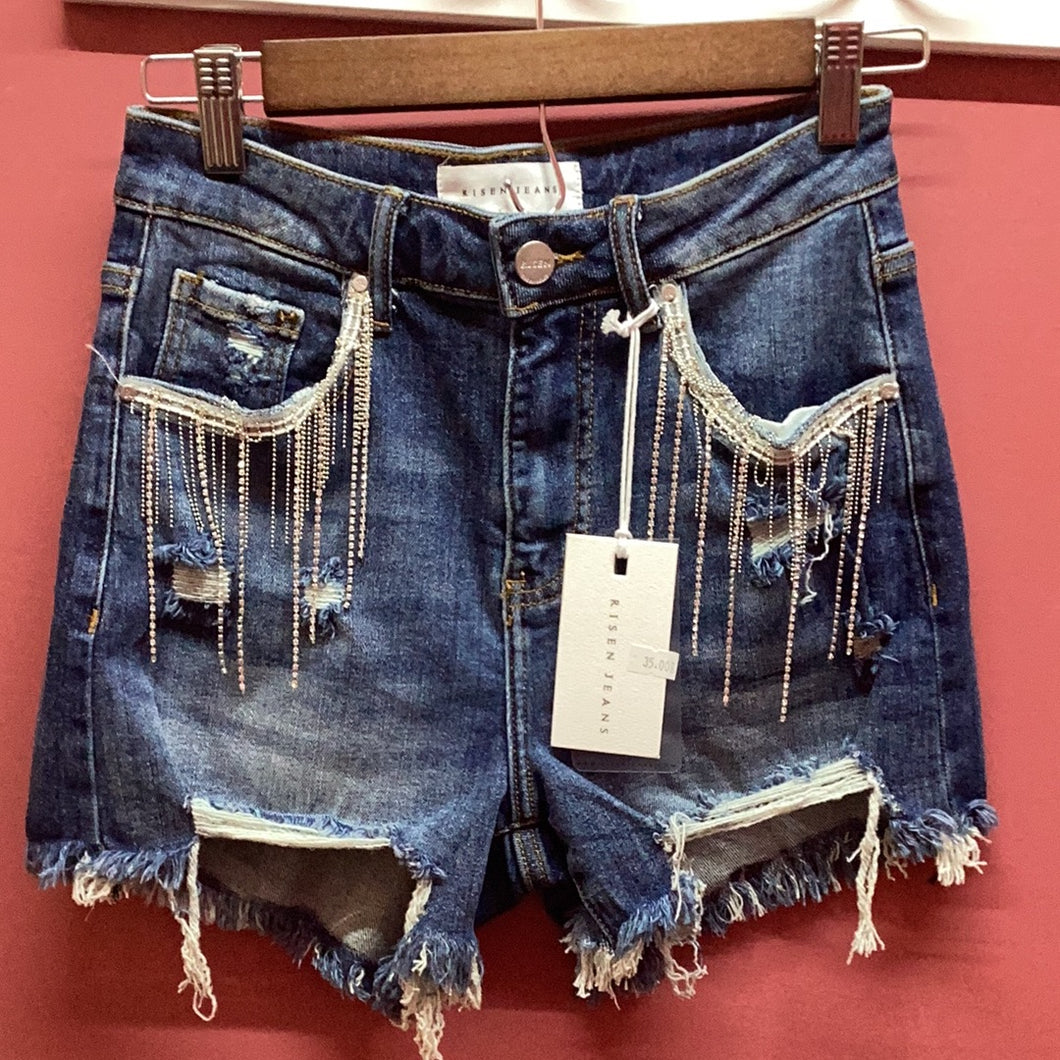 Risen Jean Shorts